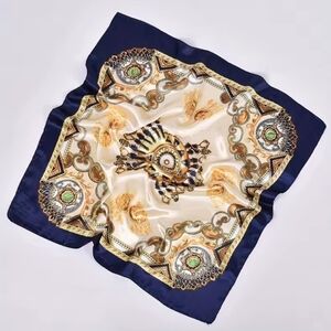 Silk Feel Satin Scarf Head Square Wrap Neck Neckerchief Shawl Hair Scarf